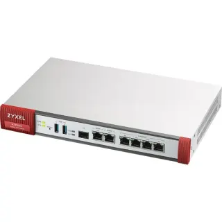 Zyxel ZyWALL ATP200 mit 1 Jahr GOLD Security Pack, Firewall (grau/rot, B-Ware)