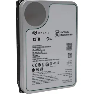 Seagate Exos X18 12 TB Generalüberholt, Festplatte (SATA 6 Gb/s, 3,5")