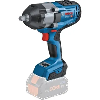 Bosch Professional PRO Akku-Schlagschrauber BITURBO GDS 18V-1000 Professional solo, 18Volt (blau/schwarz, ohne Akku und Ladegerät, 1/2")
