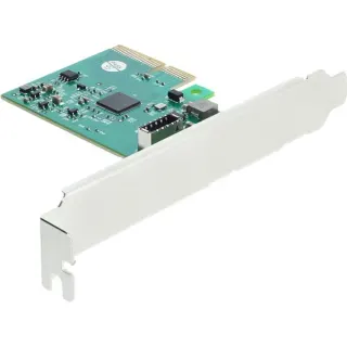 DeLOCK PCI-E x4 Karte>1x int. USB 20 Gbps Typ-E Key-A Low Profile, Schnittstellenkarte