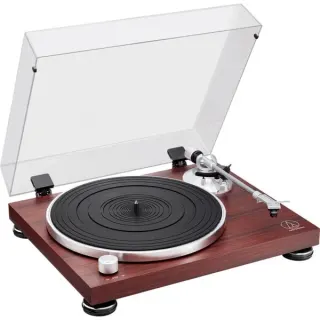 Audio-Technica AT-LPW50BTRW, Plattenspieler (holz, Bluetooth, Phonovorverstärker, B-Ware)