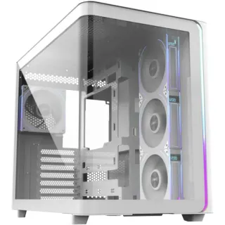 FSP M580 Plus, Tower-Gehäuse (weiß, Tempered Glass, B-Ware)
