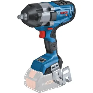 Bosch Professional PRO Akku-Schlagschrauber BITURBO GDS 18V-1000 C Professional solo, 18Volt (blau/schwarz, ohne Akku und Ladegerät, 1/2")