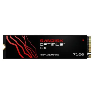 SanDisk Optimus GX 7100 500 GB , SSD (schwarz, PCIe 4.0 x4 NVMe 2.0 M.2 2280-S3-M)