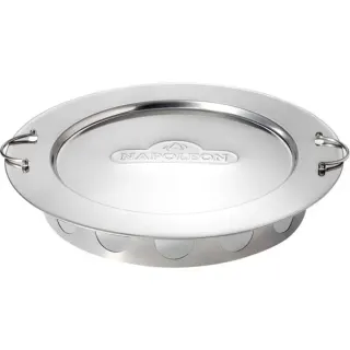 Napoleon Holzkohlering & Diffusor-Platte, Grillkorb (edelstahl)
