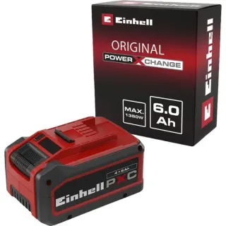 EINHELL Akku Power-X-Change Plus 18Volt 4-6Ah MULTI (rot/schwarz)