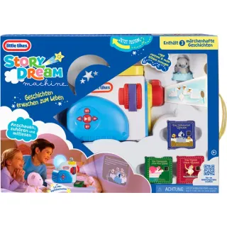 MGA Entertainment Little Tikes Story Dream Machine inkl. Märchen-Kollektion, Media-Player