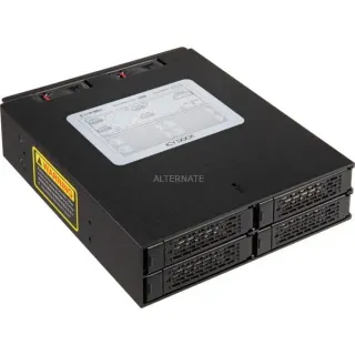 Icy Dock MB994SP-4SB-1, Wechselrahmen (schwarz, Retail)