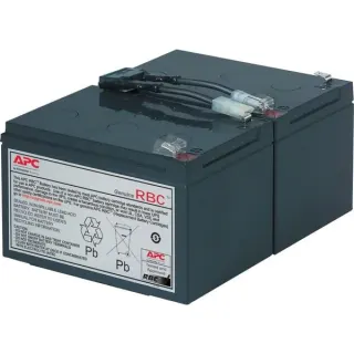 APC Ersatzbatterie Nr. 6, RBC6, Akku (schwarz)