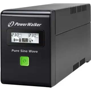 BlueWalker PowerWalker VI 600 SW IEC, USV (schwarz)