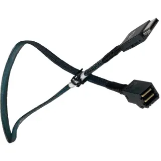 HighPoint NVMe-Kabel OLX4-8643-061, SFF-8643 > OCulink (schwarz, 60cm)