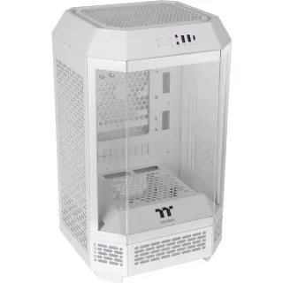 Thermaltake The Tower 250 Snow White, Tower-Gehäuse (weiß, Tempered Glass)