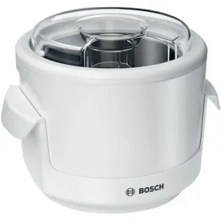 Bosch Home Eisbereiter-Aufsatz MUZS2EB, Eismaschine (weiß, für Küchenmaschine MUM Serie 2)