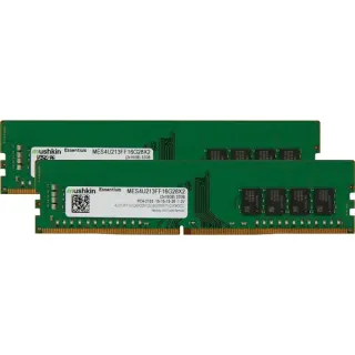Mushkin DIMM 32 GB DDR4-2133 (2x 16 GB) Dual-Kit, Arbeitsspeicher (MES4U213FF16G28X2, Essentials)