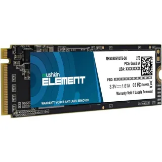 Mushkin Element 2 TB, SSD (PCIe 3.0 x4, NVMe 1.4, M.2 2280)
