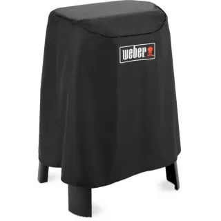 Weber Premium Abdeckhaube für Lumin Serie mit Stand, Schutzhaube (schwarz, für Lumin und Lumin Compact, B-Ware)