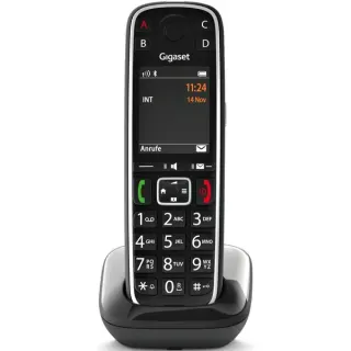 Gigaset E720, analoges Telefon (grau/schwarz)
