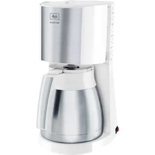 Melitta Enjoy Top Therm, Filtermaschine (weiß/edelstahl)
