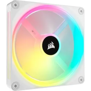 Corsair iCUE LINK QX140 RGB 140-mm-PWM-Lüfter, Gehäuselüfter (weiß, Erweiterungskit, 140 mm)