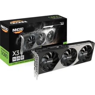 INNO3D GeForce RTX 5080 X3, Grafikkarte (DLSS 5, 3x DisplayPort, 1x HDMI 2.1, B-Ware)