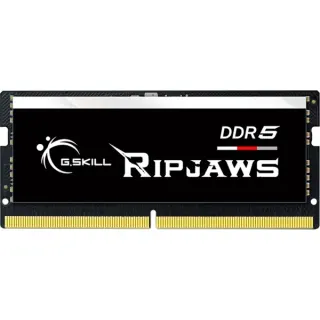 G.Skill SO-DIMM 16 GB DDR5-5600, Arbeitsspeicher (schwarz, F5-5600S4645A16GX1-RS, Ripjaws , INTEL XMP)