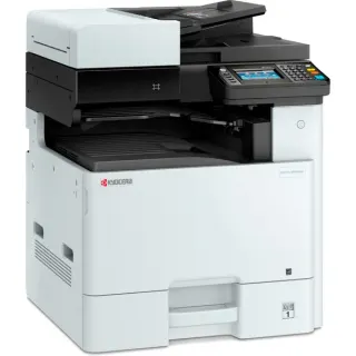Kyocera ECOSYS M8124cidn (inkl. 3 Jahre Kyocera Life Plus), Multifunktionsdrucker (grau/schwarz, USB, LAN, Kopie, Scan, Duplex (Druck), Duplex (Scan))