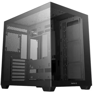 DeepCool CG530 , Tower-Gehäuse (schwarz, Tempered Glass x 2)