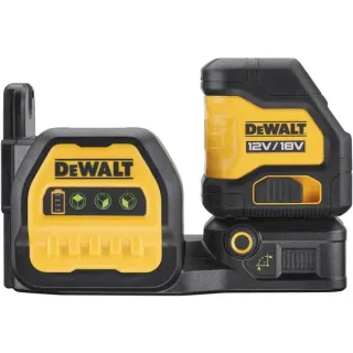 DEWALT Kreuzlinien-Laser DCE088NG18, 12/18Volt, Kreuzlinienlaser (schwarz/gelb, ohne Akku und Ladegerät, grüne Laserlinien, T STAK Box)