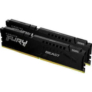 Kingston FURY DIMM 64 GB DDR5-5600 (2x 32 GB) Dual-Kit, Arbeitsspeicher (schwarz, KF556C36BBE2K2-64, Beast, INTEL XMP, AMD EXPO)