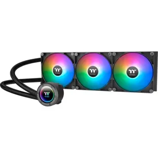 Thermaltake TH420 V2 ARGB Sync AIO Liquid Cooler, Wasserkühlung (schwarz)