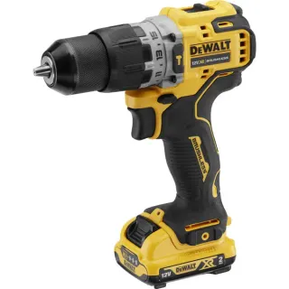 DEWALT Akku-Schlagbohrschrauber DCD706D2, 12Volt (gelb/schwarz, 2x Li-Ion XR Akku 2Ah, in T STAK Box)