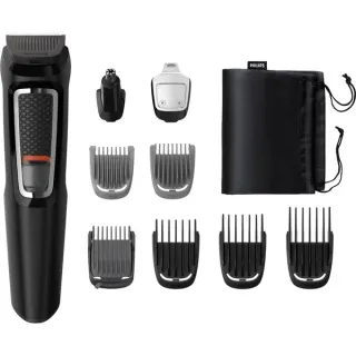 Philips Multigroom Series 3000 9-in-1, Haarschneider (schwarz, Gesicht & Haare)