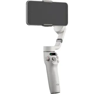 DJI Smartphone-Stabilisator Osmo Mobile 6 Platin-Grau, Steadycam-System (hellgrau, für Android und iPhone)
