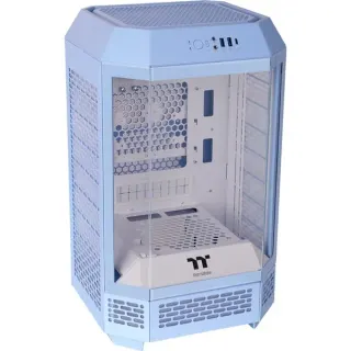 Thermaltake The Tower 250 Hydrangea Blue, Tower-Gehäuse (hellblau, Tempered Glass)
