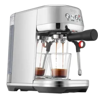 Sage the Bambino Plus Siebträgermaschine SES500BSS4EEU1, Espressomaschine (edelstahl (gebürstet), 1.600 Watt)