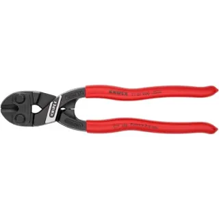 KNIPEX Kompakt-Bolzenschneider CoBolt 71 01 200, Schneid-Zange (mit Öffnungsfeder und Verriegelung)