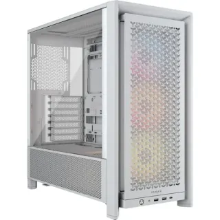 Corsair FRAME 4000D RS ARGB , Tower-Gehäuse (weiß, Tempered Glass)