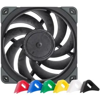 Noctua NF-A12x25 PWM chromax.black.swap 120x120x25, Gehäuselüfter (schwarz, 120 mm)