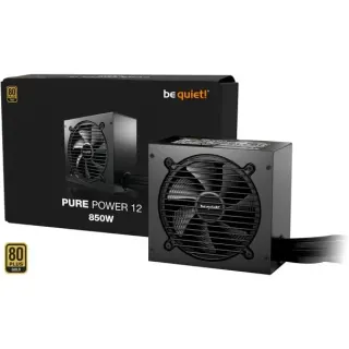 be quiet! Pure Power 12 850W, PC-Netzteil (schwarz, 1x 12-Pin High Power GPU, 3x PCIe, 850 Watt)