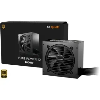 be quiet! Pure Power 12 1000W, PC-Netzteil (schwarz, 1x 12-Pin High Power GPU, 3x PCIe, 1000 Watt)