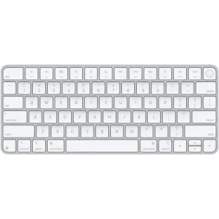 Apple Magic Keyboard mit Touch ID, Tastatur (silber/weiß, US-Layout, für Mac Modelle mit Apple Chip)