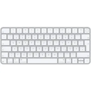 Apple Magic Keyboard mit Touch ID, Tastatur (silber/weiß, DE-Layout, für Mac Modelle mit Apple Chip)