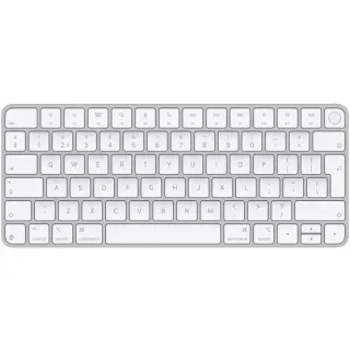 Apple Magic Keyboard mit Touch ID, Tastatur (silber/weiß, NL-Layout, für Mac Modelle mit Apple Chip)