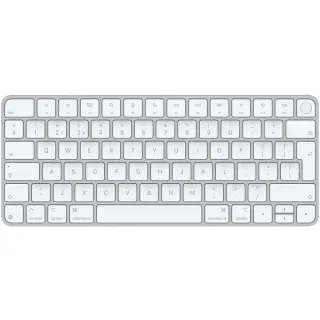Apple Magic Keyboard mit Touch ID, Tastatur (silber/weiß, UK-Layout, für Mac Modelle mit Apple Chip)
