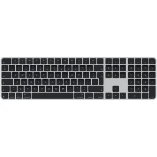 Apple Magic Keyboard mit Touch ID und Ziffern­block (silber/schwarz, UK-Layout, für Mac Modelle mit Apple Chip)