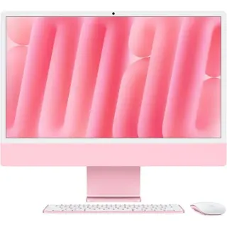 Apple iMac 59,62 cm (24") M4 2024, MAC-System (pink/rosa, macOS, Deutsch)