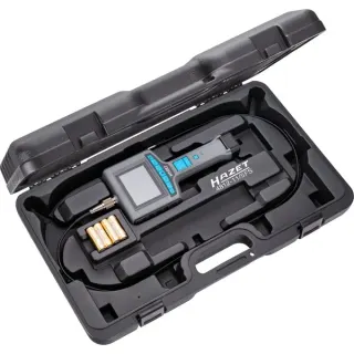 Hazet HD Video-Endoskop 4812-11/5FS, 5-teiliges Set, Inspektionskamera (grau, SD-Karte 32 GB, Front- und Seitenkamera)