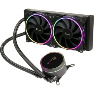 Inter-Tech Argus Iceman LC-240 RGB, Wasserkühlung (schwarz)