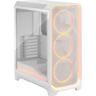 Fractal Design Meshify 3 Ambience Pro RGB Clear Tint, Tower-Gehäuse (weiß, Tempered Glass)