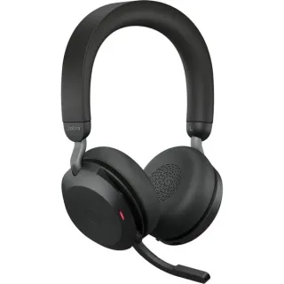 Jabra Evolve2 75, Headset (schwarz, Link380c, UC, Ladestation)
